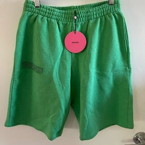 PANGAIA Women's Organic Cotton Knit Shorts new S